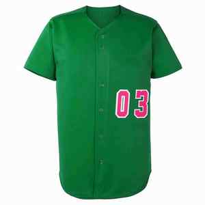 Vente en gros meilleur uniforme de baseball maillot et pantalon de softball à boutons complets uniforme de ligue sportive uniforme de baseball - Product Image 6