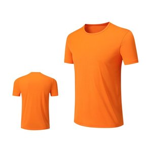 Camiseta deportiva de secado rápido para hombre, camiseta de capa Base de compresión transpirable de alta elasticidad atlética para correr en el gimnasio al aire libre - Product Image 1