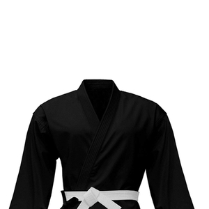 Uniforme de karaté personnalisé pour homme, 100% coton de couleur noire, uniforme d'arts martiaux Offre Spéciale en 2023 - Product Image 5