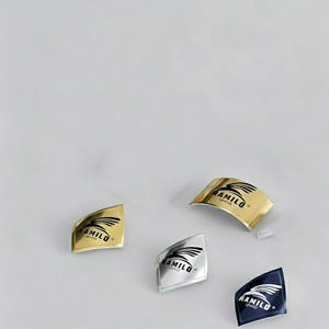 Plaques métalliques uniques de haute qualité pour vêtements Dernière conception mini plaques métalliques Petite pièce de décoration pour vêtements - Product Image 2