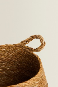 Ensemble de 3 paniers de rangement en jonc de mer naturel, paniers à linge - Product Image 6