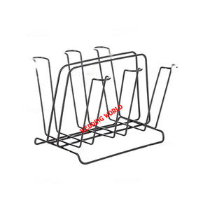 Vente chaude Porte-gobelet en métal de qualité supérieure Porte-verre de créateur fait à la main Couleur personnalisée Vente en gros Nouveau support de tasse - Product Image 6