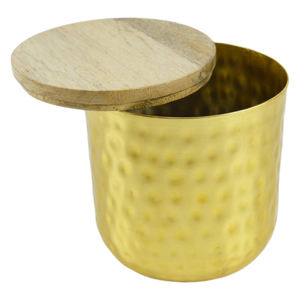 Pot de cire au design moderne Bougie en métal Votive Night Theme Light Design et bougeoir Décoration intérieure et mariage Design - Product Image 6