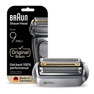 Cabezal de Repuesto Plateado para Afeitadoras Eléctricas Serie 9 Pro+, Modelo 96M - Product Image 1