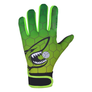 Gants de gardien de but de football FLASH GEAR avec logo personnalisé, doigts complets, à enfiler, imperméables, extensibles, antidérapants, en polyester - Product Image 5