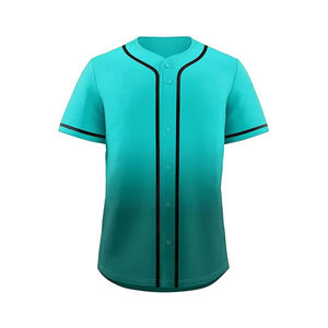OEM ODM personalizado niños camisetas de béisbol estilo unisex con el logotipo del equipo de sublimación - Product Image 1