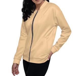 Plus Size Full Zipper Breathable Cotton Filled Sheep Skin Quilted Canvas Bomber <b>Jacket</b> Women <b>Vintage</b> Designs - Product Image 5