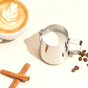 Chuyên Nghiệp Thân Thiện Với Môi Cấp Thực Phẩm Thép Không Gỉ Sữa Bọt Bình Đo Quy Mô Cho Chính Xác Điều Khiển Âm Lượng Hoàn Hảo - Product Image 2