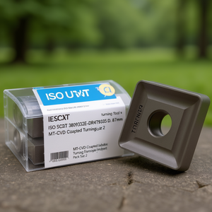 ISO SCMT 380932E-DR4T9335 D. 8.7mm MT-CVD Inserto de Torneado Indexable con Recubrimiento, Paquete de 2 - Product Image 3