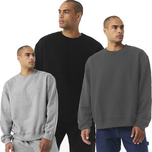 Sweat-shirt unisexe à col rond d'hiver Next Level Apparel, rétro, 100% coton, molleton, coupe ample, Team Bella + Canvas - Product Image 3