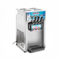 Machine à crème glacée en gros de qualité supérieure Mini machine à crème glacée molle à des prix bon marché et modérés prêt à expédier