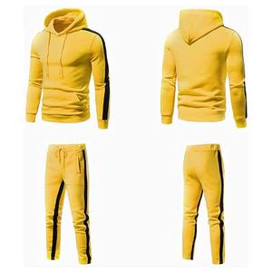 Nueva llegada de alta calidad Chaquetas y pantalones de chándal Traje de 2 piezas Personalizado Mejor calidad Hombres Chándal Trajes Ropa deportiva - Product Image 3