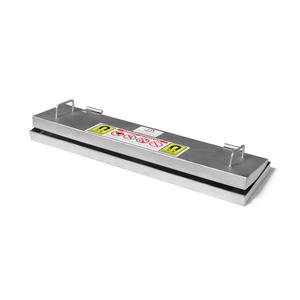 Séparateur magnétique à plaques en néodyme pour le traitement du kaolin, haute intensité, grade N35, type à charnière scellé pour lignes de convoyage - Product Image 1