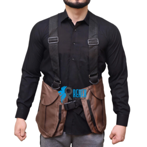 Gilet de chasse à la fauconnerie personnalisé en gros, fabriqué en Cordura 100% premium pour l'entraînement en extérieur et le rangement des appels de gibier. - Product Image 2