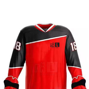 Nuevo y elegante uniforme de hockey sobre hielo de gran oferta, el mejor Material hecho, uniforme de hockey sobre hielo de tamaño personalizado - Product Image 3