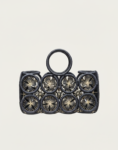 Bolso Tote de Rafia de Macramé Hermoso y Moderno de Moda de Lujo AIKO de Madagascar para Mujer, Colorido y Lindo - Product Image 3