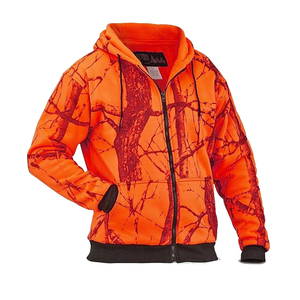 เสื้อฮู้ดแบบซิปเต็มตัวทำจากหินโอเวอร์ไซส์ซักได้500gsm ล้างกรดโพลีเอสเตอร์แบบกำหนดเอง100% - Product Image 6