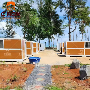 Bán buôn sang trọng prefab Thiết kế phòng ngủ phẳng gói giá rẻ New container nhà - Product Image 5