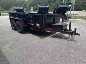 New 6x12K Dump Trailer trang trại áp dụng với trục và lốp thành phần cốt lõi Điều kiện Mới trang trại Trailer - Product Image 2