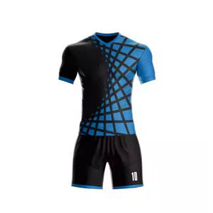 ชุดเสื้อฟุตบอลผ้า100% โพลีเอสเตอร์ระบายอากาศได้ดีแห้งเร็วคุณภาพสูง - Product Image 2