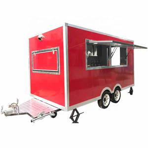 Camion de restauration mobile à prix de gros à vendre France Nouveau camion de restauration rapide remorque chariot de restauration - Product Image 1