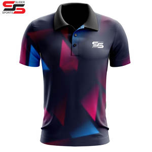Camiseta Personalizada Polo de Golf para Hombre Sublimación de Secado Rápido Camisetas Polo de Primera Calidad - Product Image 3