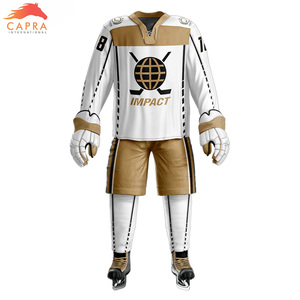 Conjuntos de uniformes deportivos de estilo único personalizados para hockey sobre hielo para sublimación - Product Image 2