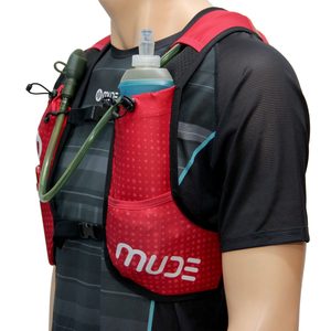 Gilet de sport d'extérieur avec poche à eau SKY-1 Rouge - Product Image 3