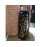 Botella de cobre puro de venta enorme, bebida hecha a mano para una vida saludable, fabricante y exportador de la India