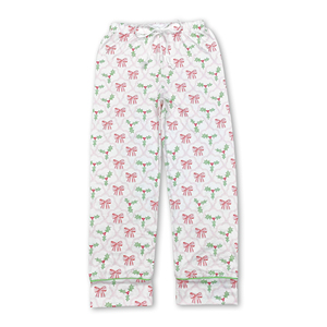 Pijamas navideños OEM/ODM/RTS de manga larga verde con lazo rosa, ropa infantil al por mayor, ropa para niños, ropa para bebés - Product Image 6
