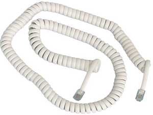 Cavo telefonico bianco intrecciato 4P/4C (GSC 260095) - Product Image 1