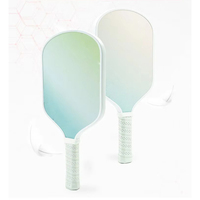 Paleta de Pickleball de Diseño Moderno de 16 mm, con Núcleo de Panal de PP y Superficie de Fibra de Vidrio, Ideal para Principiantes