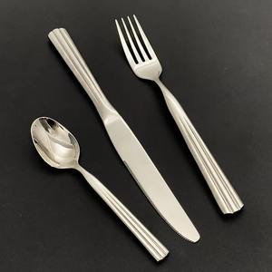 Citrouille Motif Poignée Argent Miroir Forte Eco Friendly Couverts Couverts Ensembles Cadeau de pendaison de crémaillère - Product Image 2