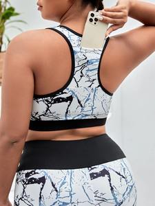 2025 nueva moda 2 piezas traje de Yoga al por mayor mujeres deportes Yoga conjuntos de cintura alta gimnasio Yoga traje para mujeres - Product Image 4