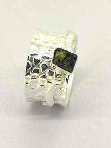 แหวนพลอยโอปอลเอธิโอเปียนทำมือทำด้วยมือทำจากเงินแท้925ล้วนดีไซน์พิเศษสไตล์3A หรูหรา - Product Image 6