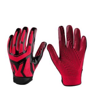 Gants de football américain en cuir pour la protection des mains, nouvelle arrivée, imperméables, design personnalisé et imprimé - Product Image 6