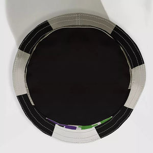 หมวกทรงบัคเก็ตสำหรับผู้ชายหมวกคอตตอนเคลือบแวกซ์ออกแบบโลโก้ของคุณเองหมวกทรงจีบสำหรับใส่กลางแจ้งหมวกชาวประมงผ้าฝ้ายสีดำขายส่ง - Product Image 5