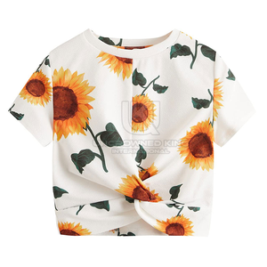 Top Corto para Mujer, Resistente al Viento, Hecho en Fábrica, de la Mejor Calidad, 100% Algodón, Manga Corta - Product Image 1