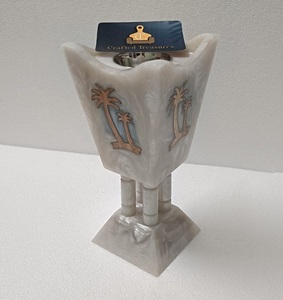 Brûleur d'encens en résine de qualité exportée conception de palmier des EAU support Bakhoor ou mubakhar pour l'Aïd et le Ramadan boîte-cadeau au meilleur prix - Product Image 6