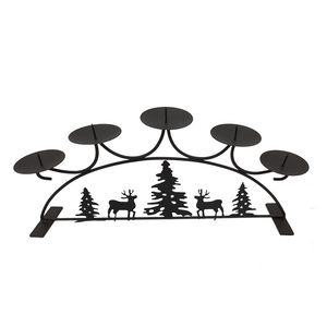 Handmade Bulk Latest Decorative Metal <b>Tealight</b> <b>Holder</b> Black & Gold Finished For Home Wedding Christmas Tabletop Lighting Decor - Product Image 2