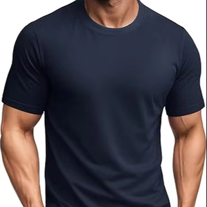 T-shirts pour hommes de haute qualité à manches courtes, protection solaire, col rond décontracté, chemises de sécurité - Product Image 1