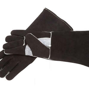 Gants de soudage confortables et doux pour le travail, pour adultes, vente chaude, hommes, femmes, unisexe, en cuir - Product Image 5
