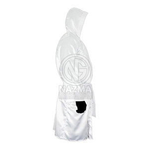 Best Selling High Quality Custom Made <b>Boxing</b> <b>Robe</b> for Men-Martial Arts Training Wear Breathable Eco-Friendly All Seasons - Product Image 4
