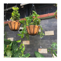 Pot de fibre de coco biodégradable de qualité supérieure avec conception de pot de fibre de coco pour la culture de fleurs herbes légumes dans le jardin usage domestique