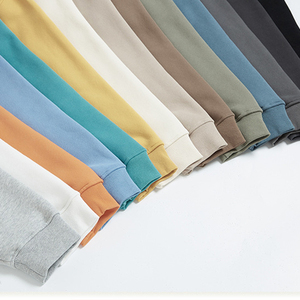 Sudadera de Forro Polar de Punto Extra Grande de 2 Piezas para Hombre, Venta al por Mayor, Logotipo Bordado Personalizado, Cuello Redondo, Estampado, Varios Colores, 100% - Product Image 4