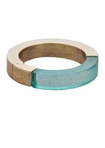 Hexagonal Wood & Resin Round Casted bijoux en résine Artisanat meilleur bracelet manchette bracelets pour femmes meilleur à vendre produit boucles d'oreilles - Product Image 5