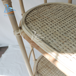 Vente en gros Chariot en rotin naturel, Chariot en rotin en osier pour hôtel Meubles en rotin Meubles d'intérieur faits à la main du Vietnam - Product Image 4