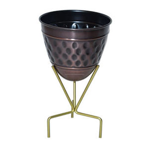 Maceta de Metal inglesa hecha a mano, nuevo acabado clásico de moda, maceta de flores de gran venta, decoración del hogar, uso de suelo colgante - Product Image 3