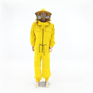 Unisex Beekeeping Apparel Durable Cotton <b>Suit</b> <b>Full</b> <b>Body</b> Protection Comfortable Coverall For Bee Keepers Premium Beekeeping <b>Suit</b> - Product Image 1