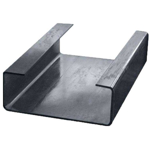 Canal en U de acero inoxidable JIS AISI ASTM Q195 Q235B Q345b Canal de acero galvanizado en caliente en forma de C - Product Image 3